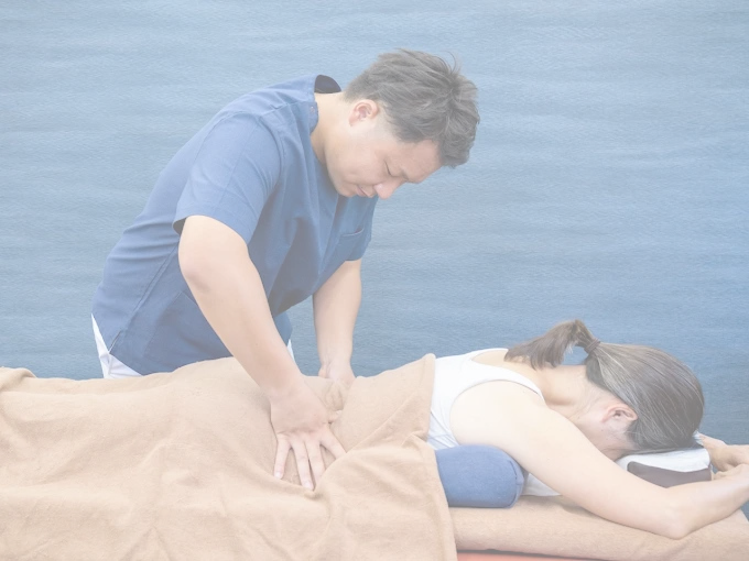 ＢＰ鍼灸整骨院の施術風景