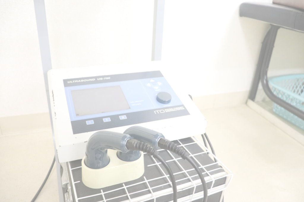 さかい接骨院の施術機械