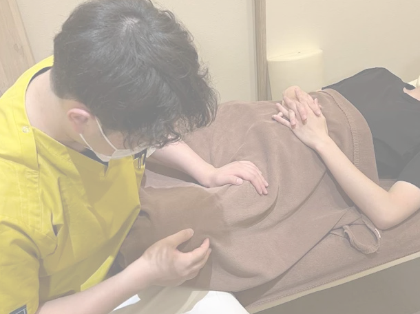 とんとん整骨院　ときわ台店の施術風景