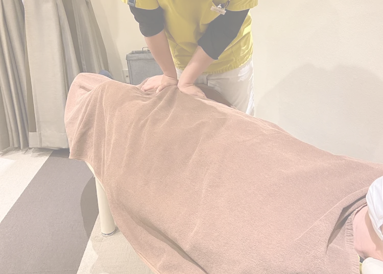 とんとん整骨院　ときわ台店の施術風景