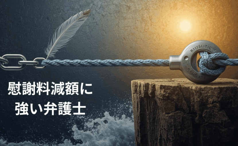 慰謝料瀬減額に強い弁護士