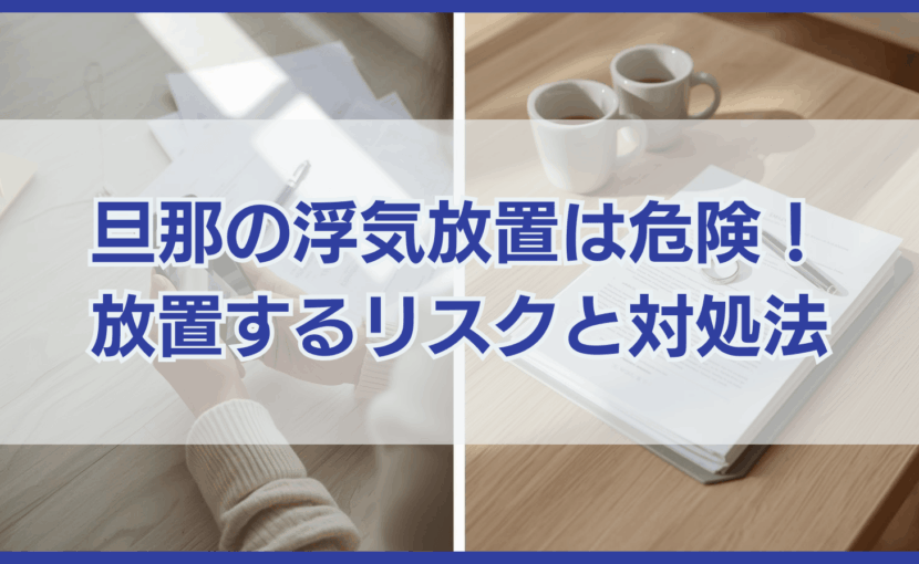 旦那の浮気放置は危険！ 放置するリスクと対処法