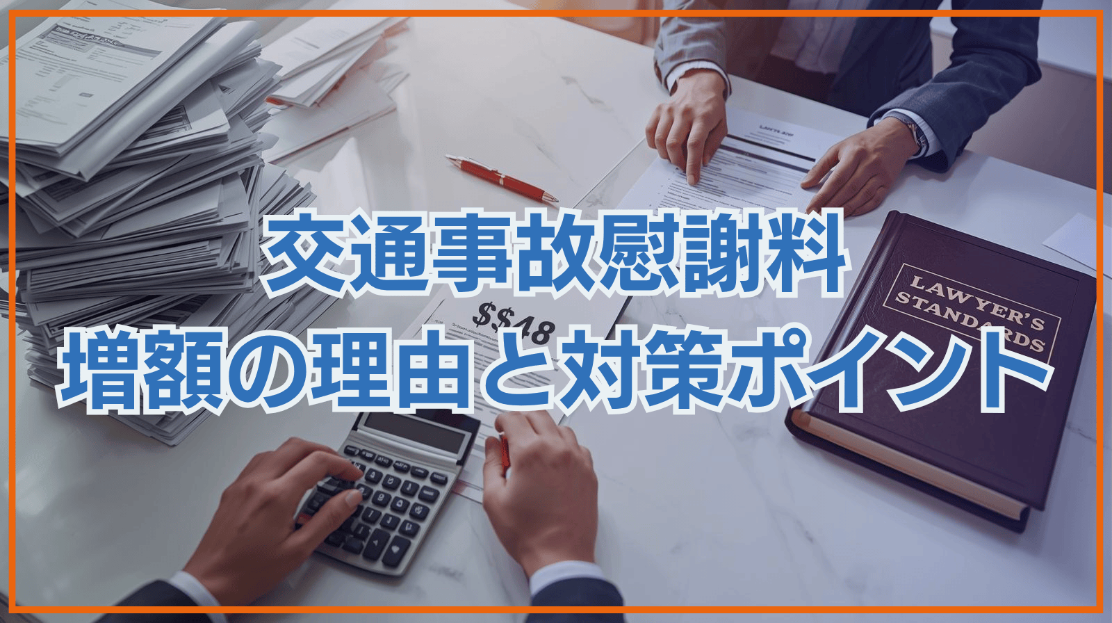 交通事故慰謝料 増額の理由と対策ポイント