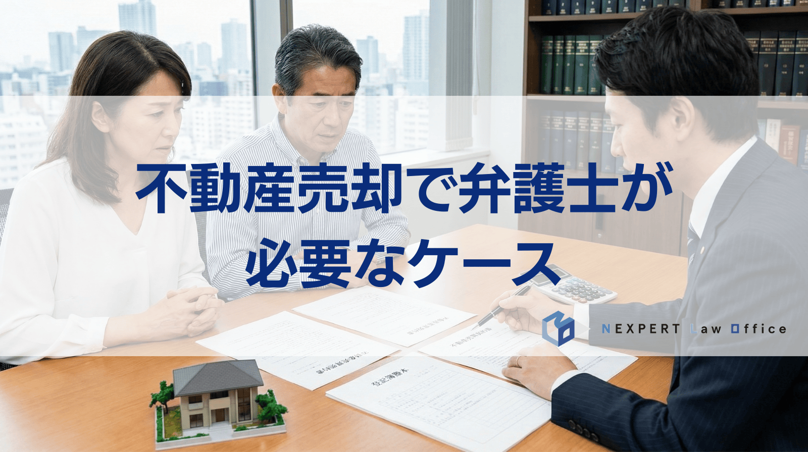 不動産売却で弁護士が 必要なケース