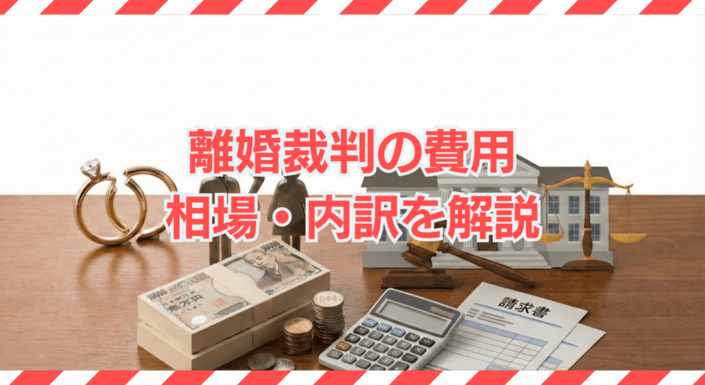 離婚裁判の費用相場と内訳｜誰が払う？払えないときの対処法
