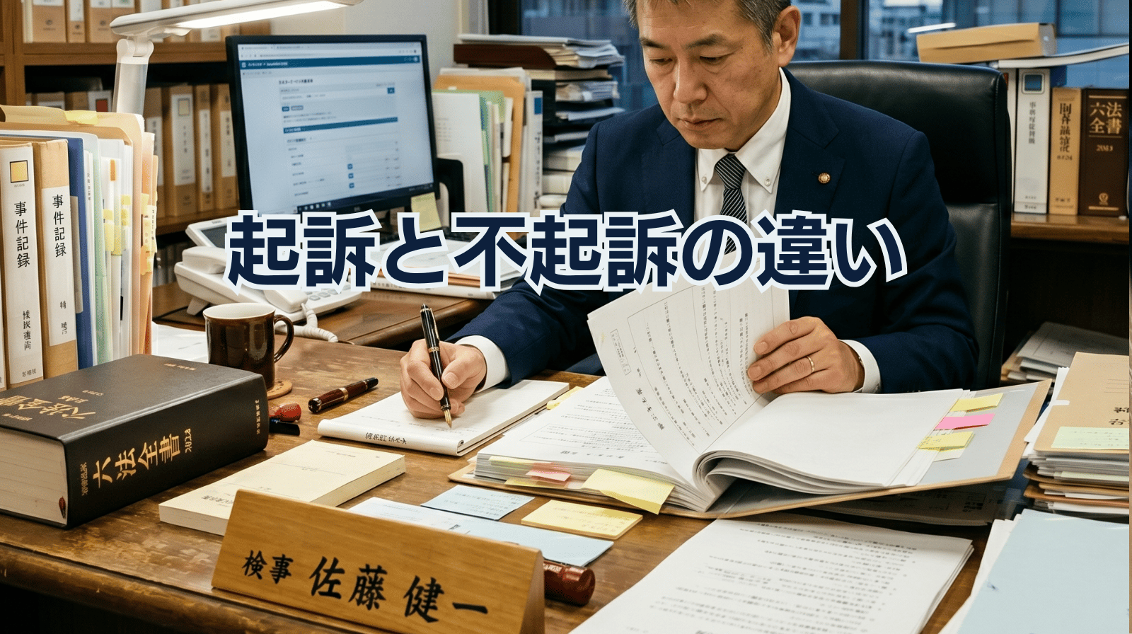 起訴と不起訴の違い