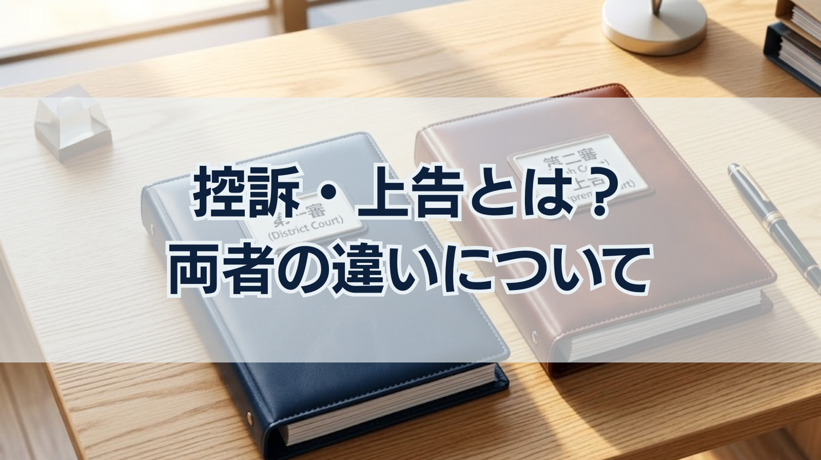 控訴、上告とは？両者の違いなどについて解説