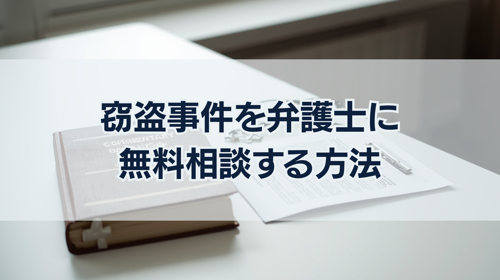 窃盗事件を弁護士に無料相談する方法｜示談金が払えない場合の対処法