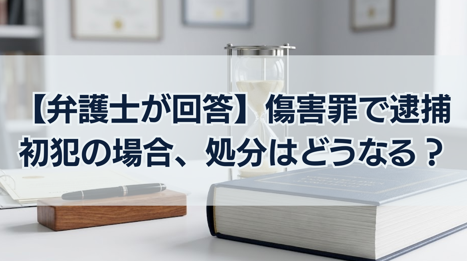 傷害罪で逮捕｜初犯の場合、処分はどうなる？【弁護士が回答】