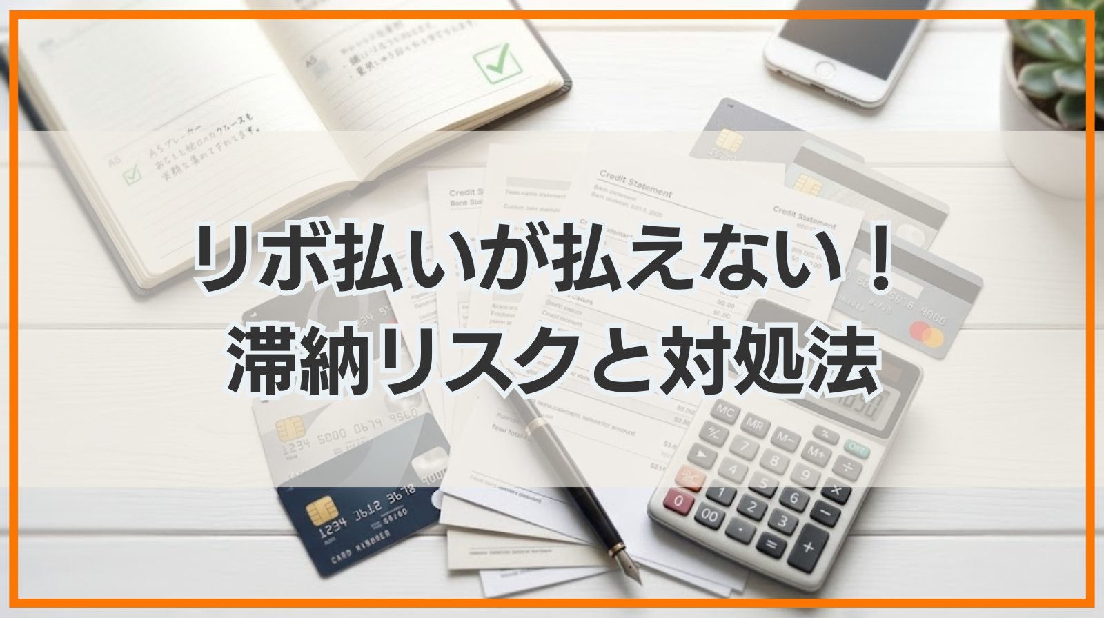 リボ払いが払えない！滞納リスクと対処法・リボ地獄からの脱出方法は？