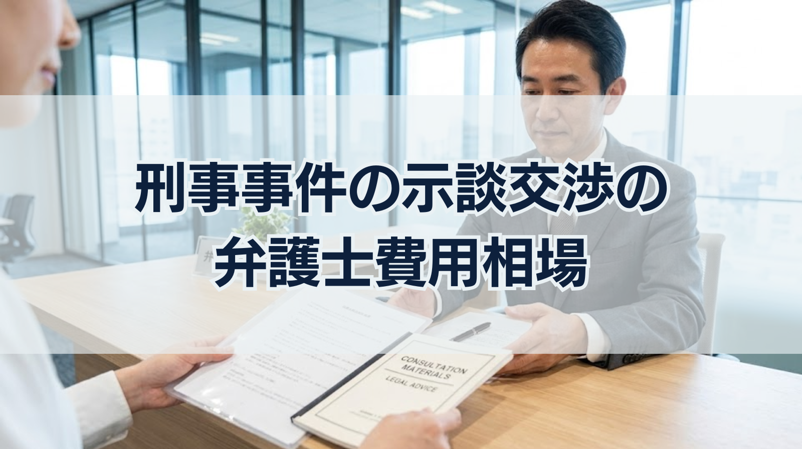 刑事事件の示談交渉の弁護士費用相場｜払えない時は弁護士なしで交渉？