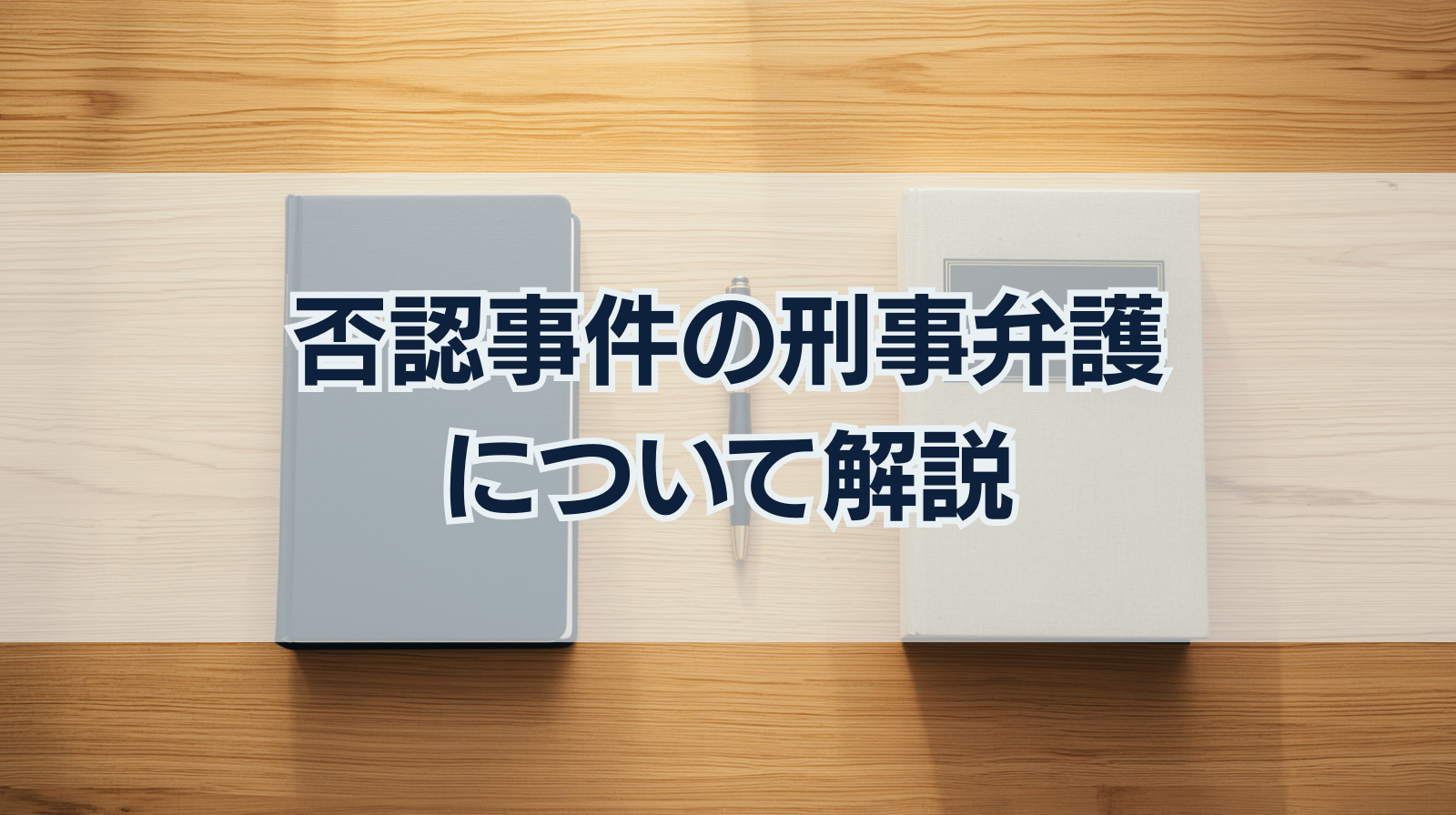 否認事件の刑事弁護について解説