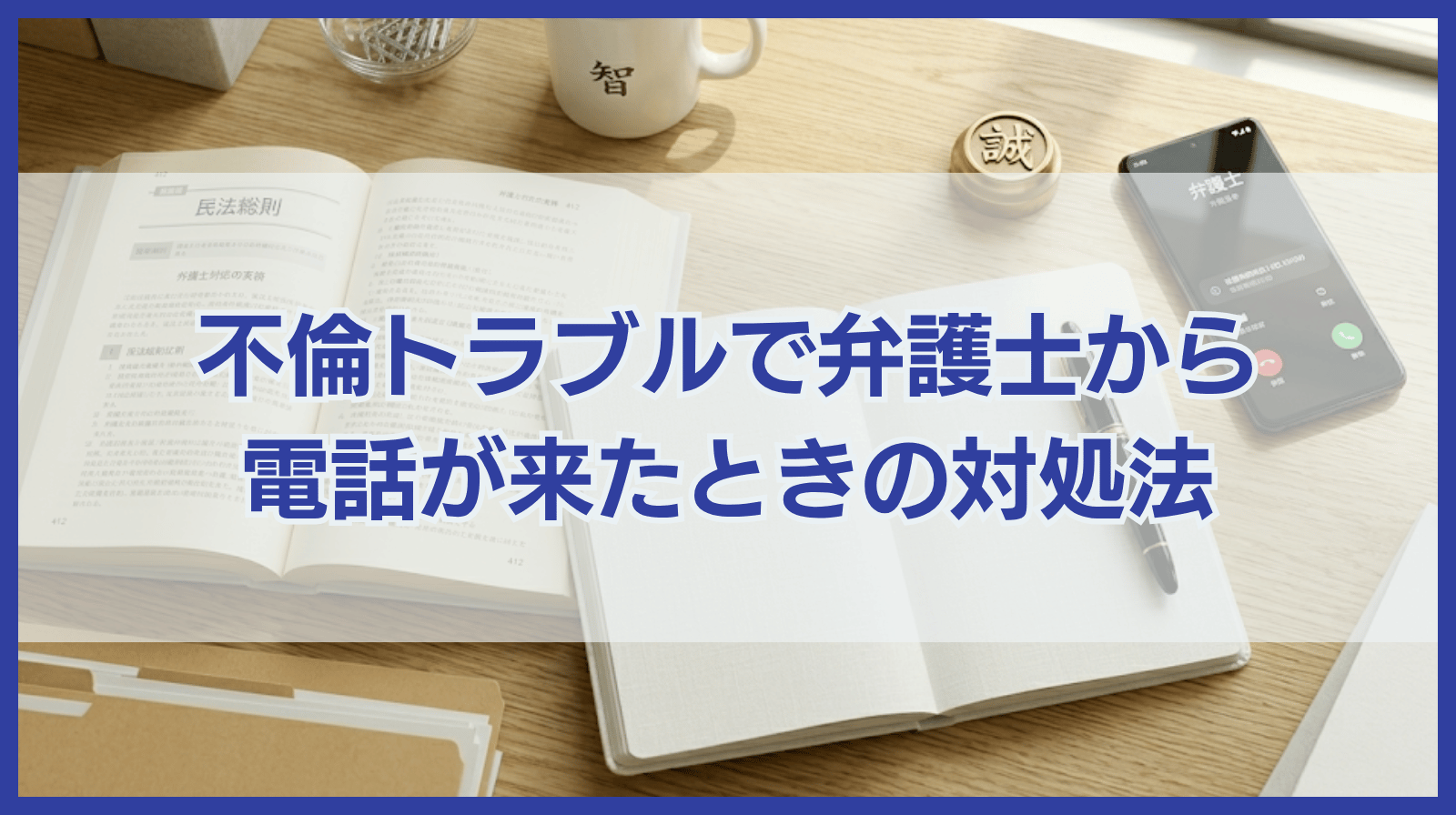 不倫で弁護士から電話がかかってきた場合の対処法