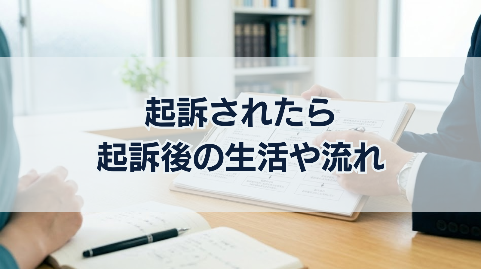 起訴されたら｜身柄はどこに行く？起訴後の生活や流れ