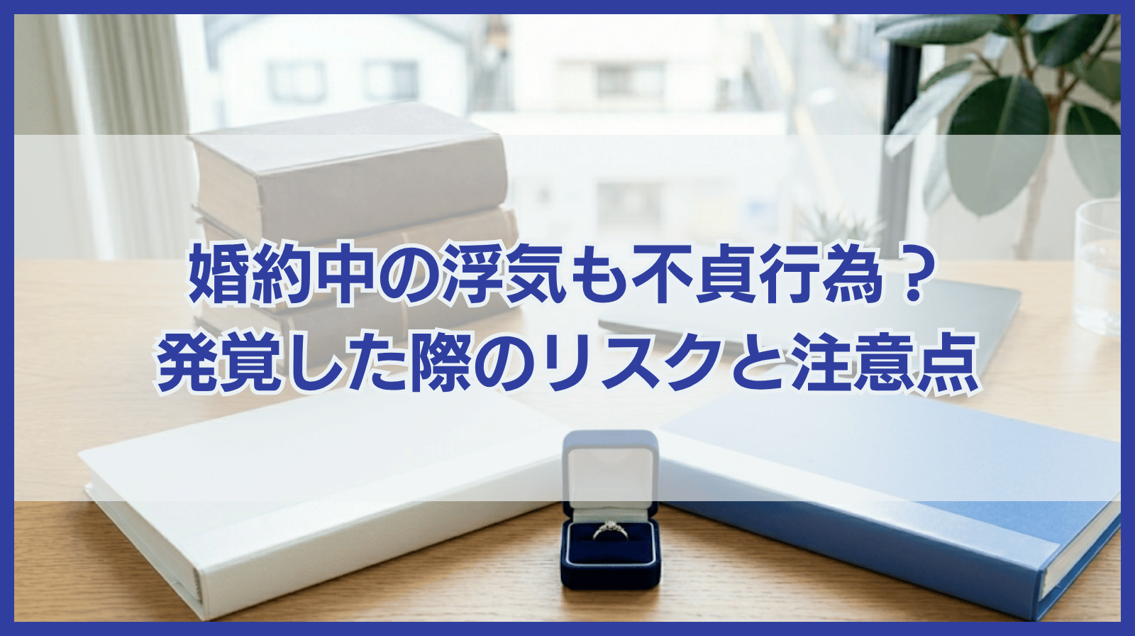 婚約中の浮気も不貞行為になる？婚約中の不貞行為が招くリスク
