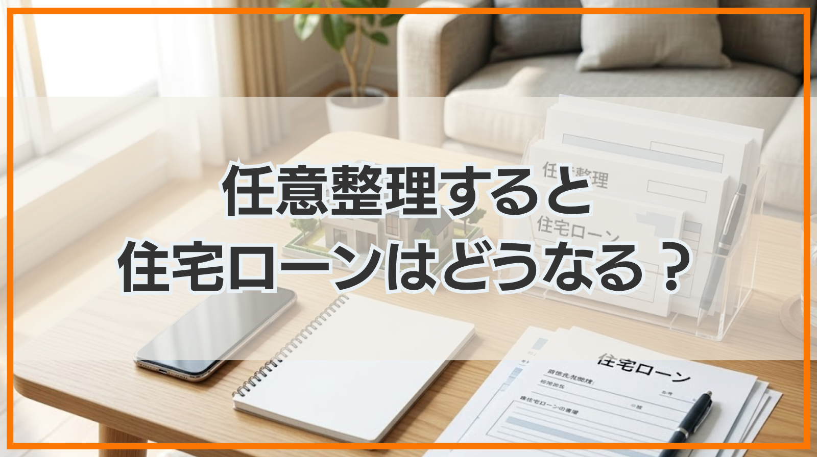 任意整理すると住宅ローンはどうなる？債務整理後は住宅ローンが組めない？