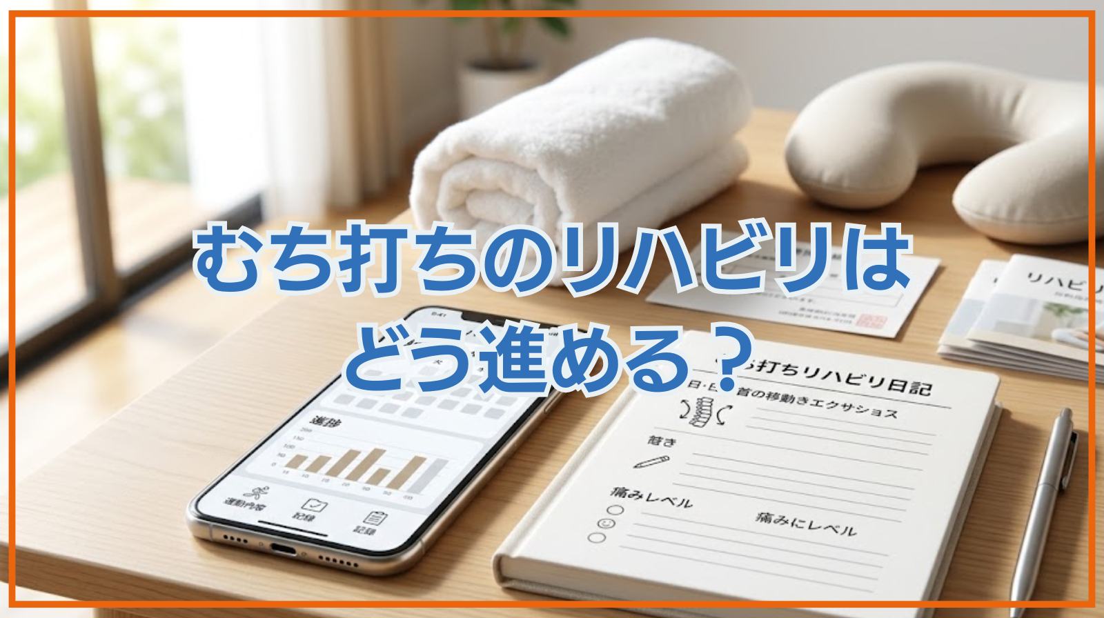むち打ちのリハビリはどう進める？頻度や内容をわかりやすく解説