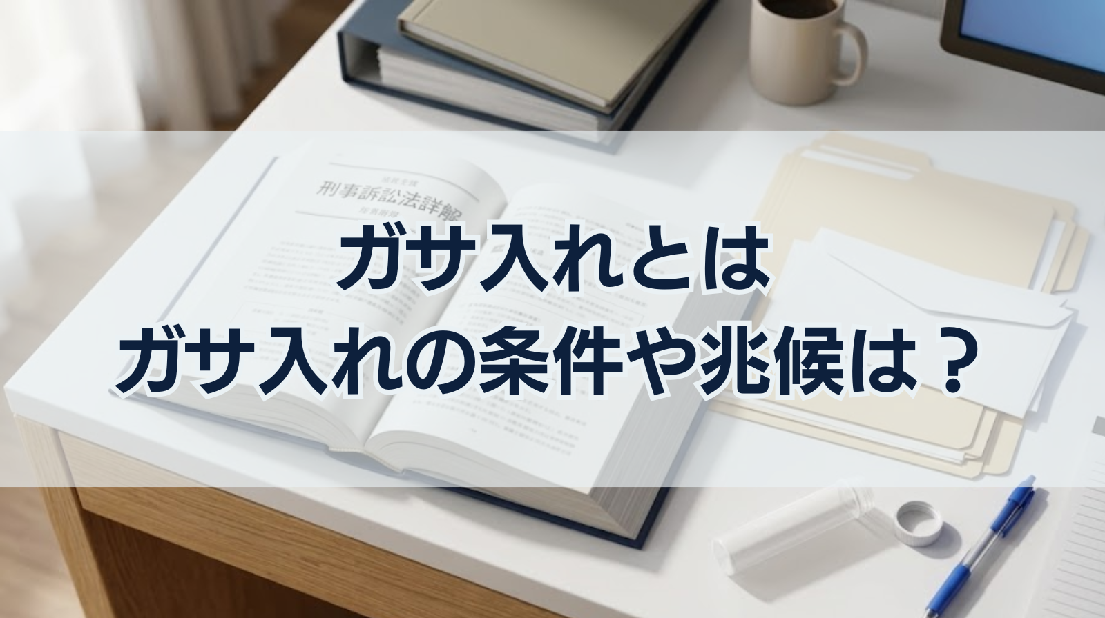 ガサ入れとは｜ガサ入れの条件や兆候は？何もなかったらどうなる？