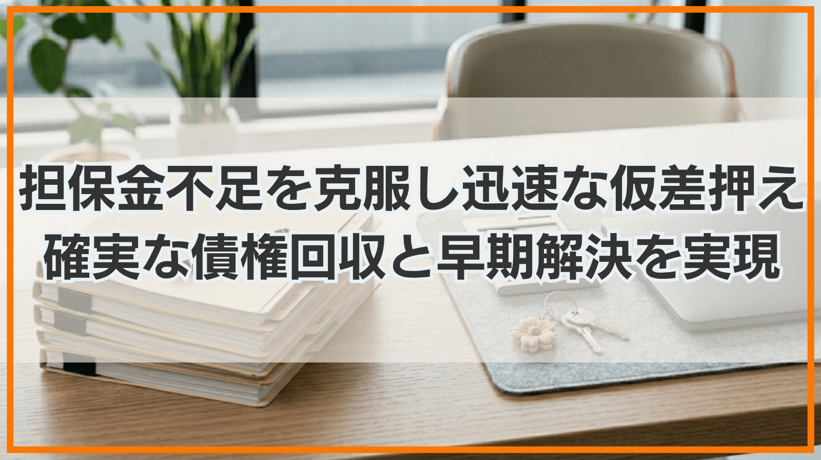 担保金不足のハードルを克服。迅速な仮差押えと戦略的合意により、確実な債権回収と早期解決を実現