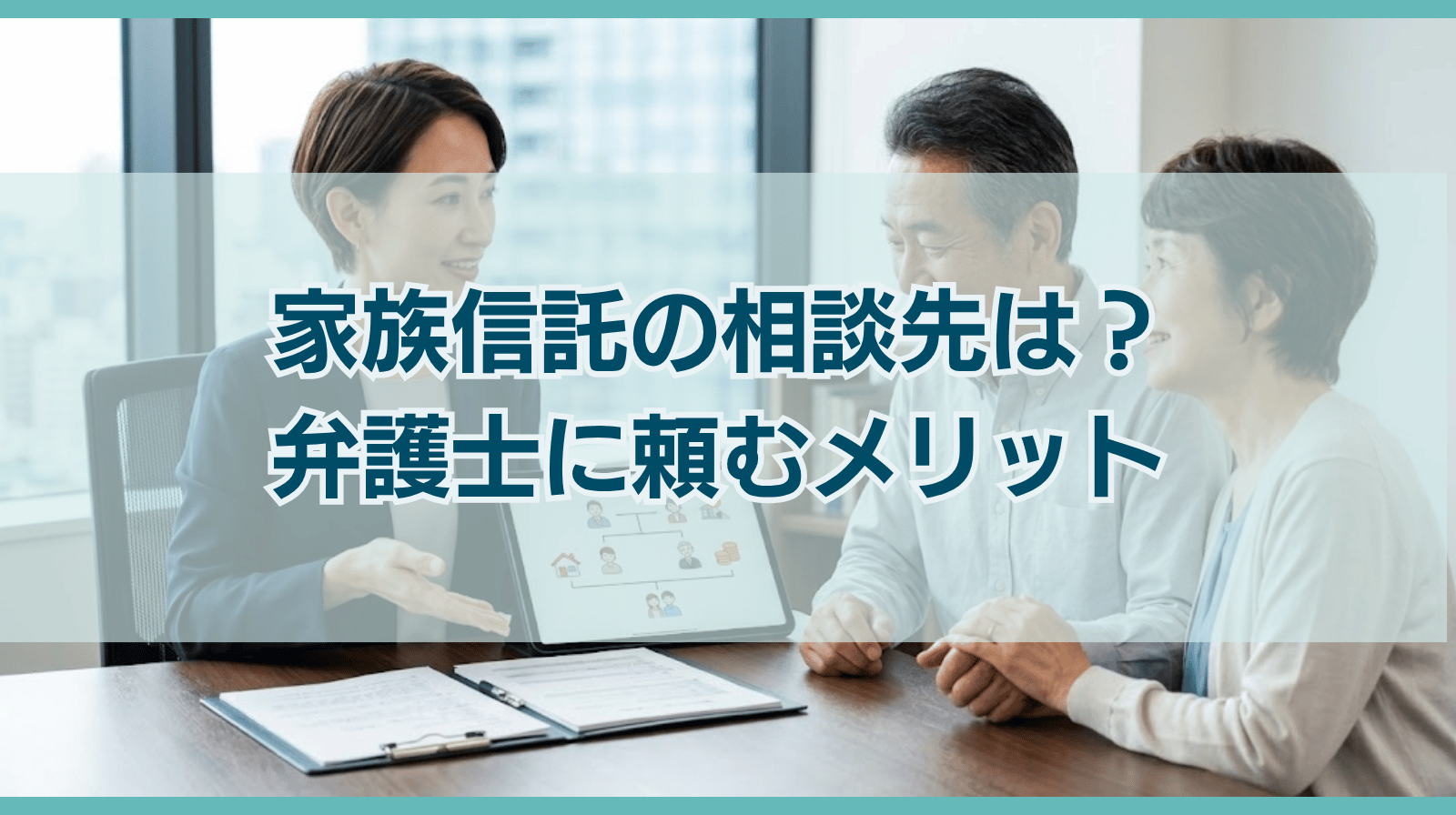 家族信託の相談ができる専門家は？弁護士に相談するメリットを解説