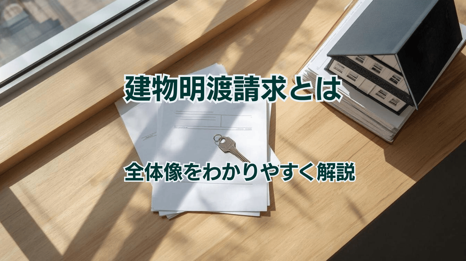建物明渡請求とは？要件・手続き・費用・強制執行までの全体像