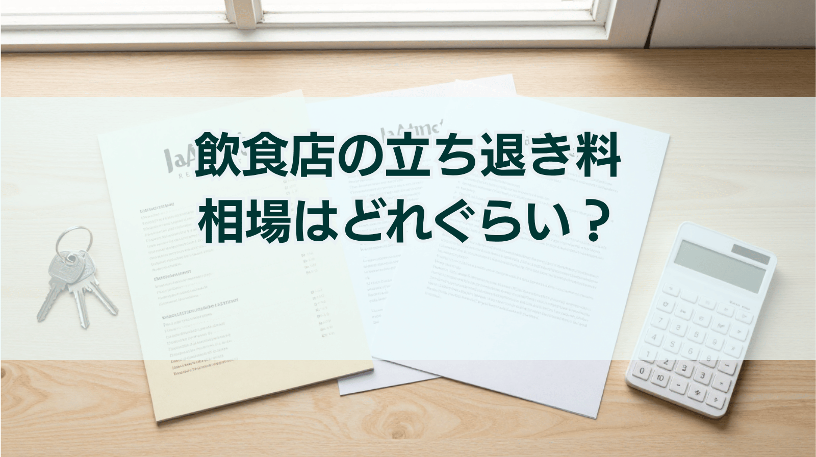 飲食店の立ち退き料の相場はどれぐらい？相場感がわかる判例を紹介