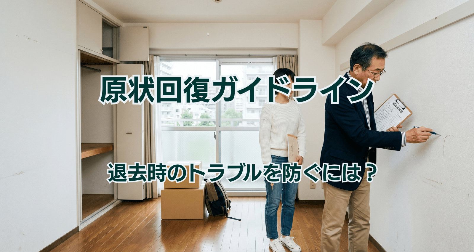 高額請求トラブルを防ぐ｜原状回復ガイドラインについて解説