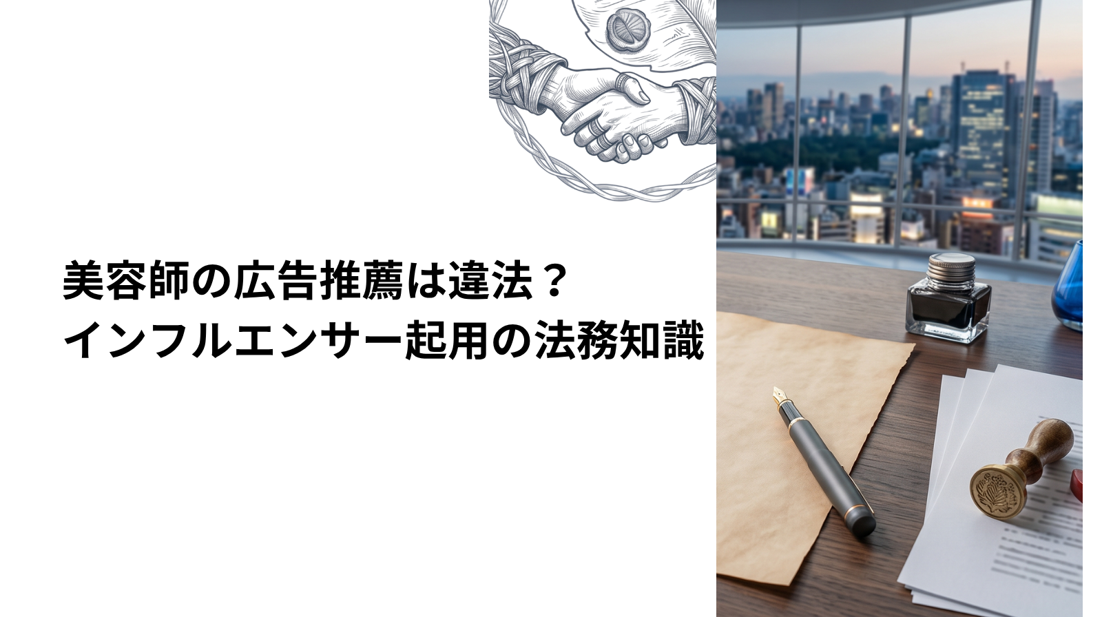 美容師や弁護士の広告推薦は違反？インフルエンサー起用の法務知識
