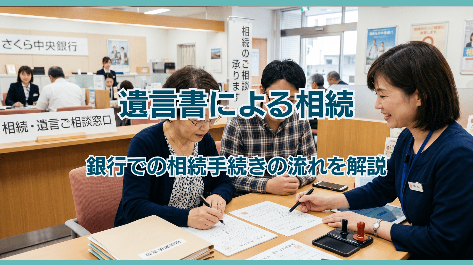 遺言書が見つかったら｜銀行での相続手続きの流れや必要書類等を解説