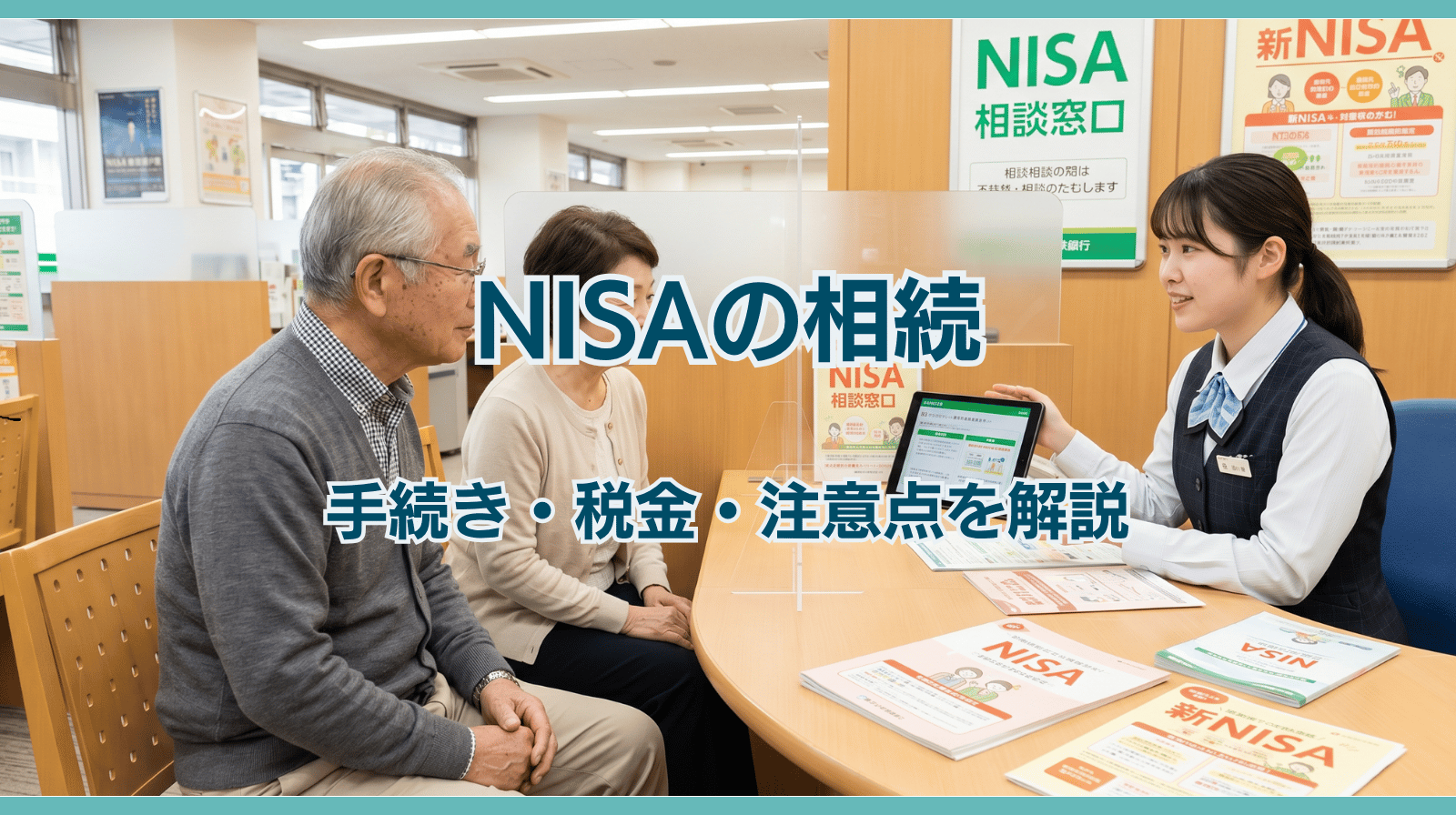 NISAの相続はどうなる？手続き・税金・注意点を解説