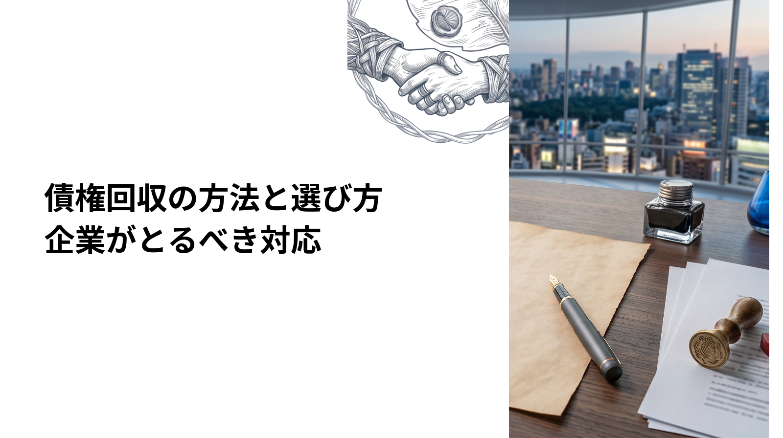 債権回収の方法と選び方｜企業がとるべき対応