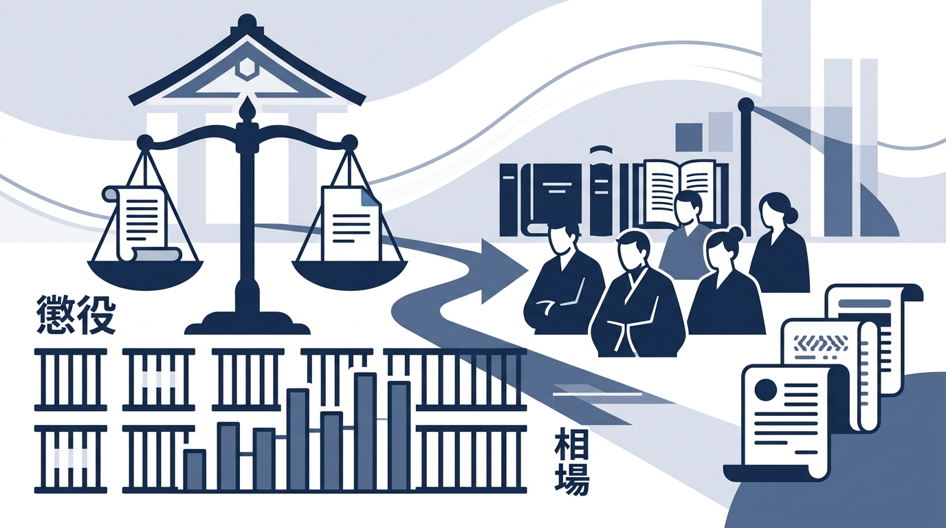 殺人未遂罪の法定刑と刑期の相場