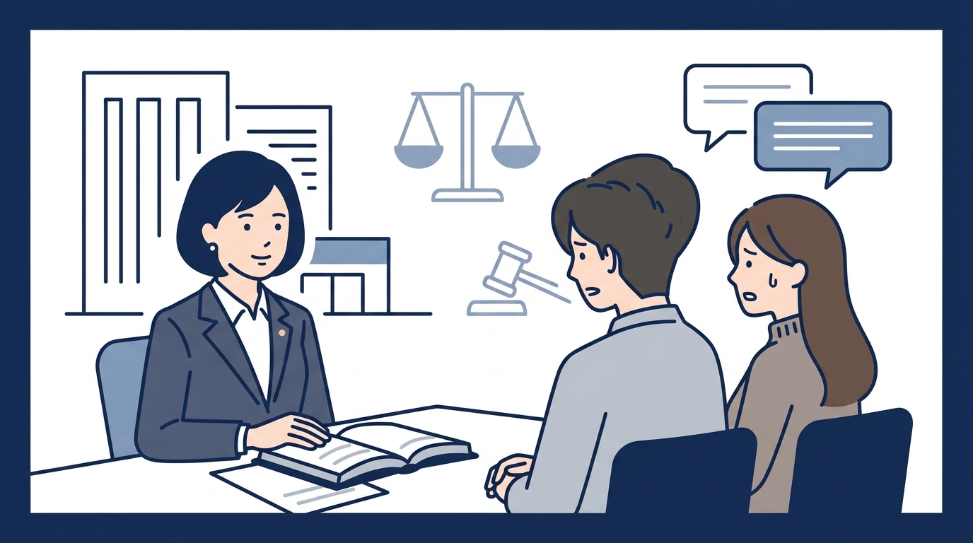 不倫慰謝料の減額交渉について弁護士への相談を検討するポイント