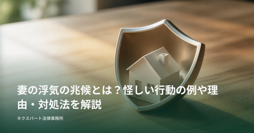 妻の浮気の兆候とは？怪しい行動の例や理由・対処法を解説