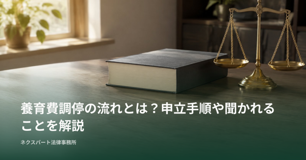 養育費調停の流れとは？申立手順や聞かれることを解説