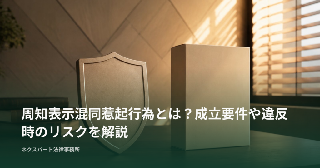 周知表示混同惹起行為とは？成立要件や違反時のリスクを解説