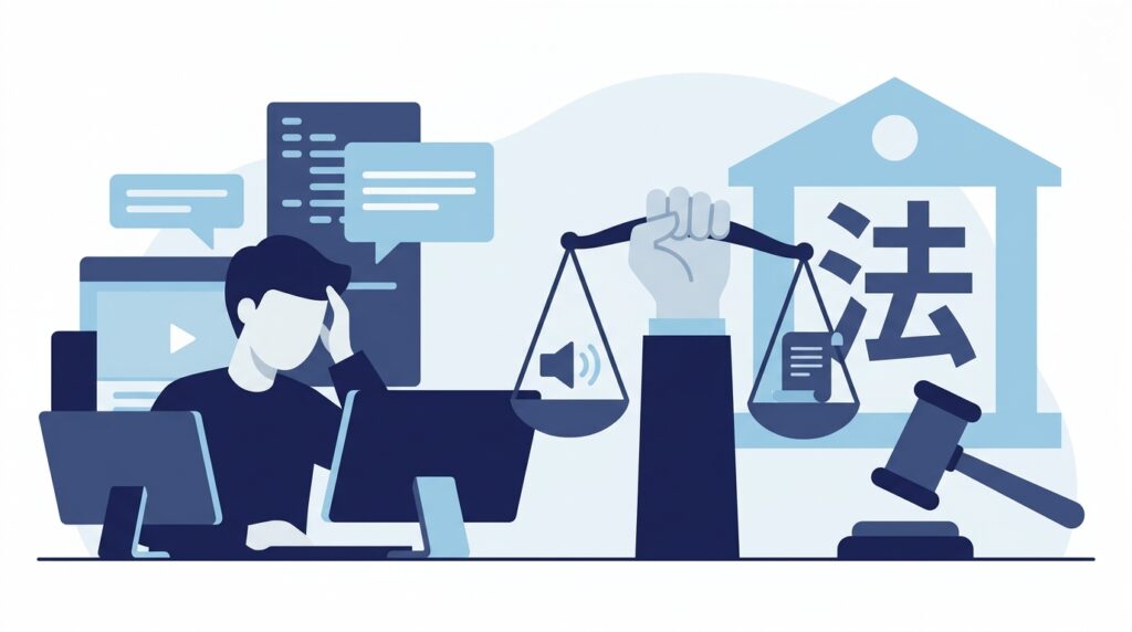 名誉毀損で逮捕されたユーチューバーの事例から学ぶ、成立要件と量刑の基礎知識