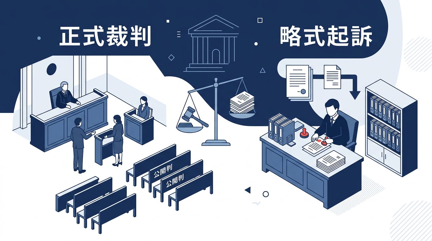 略式起訴とは