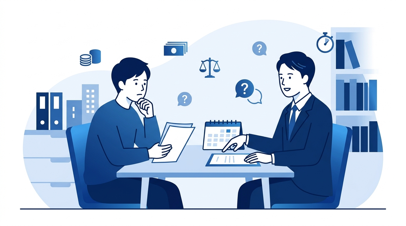 自己破産の費用に関するよくある質問と弁護士への相談