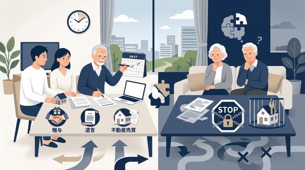 相続税対策は認知症になる前に。生前にできる贈与・遺言・不動産売買の注意点